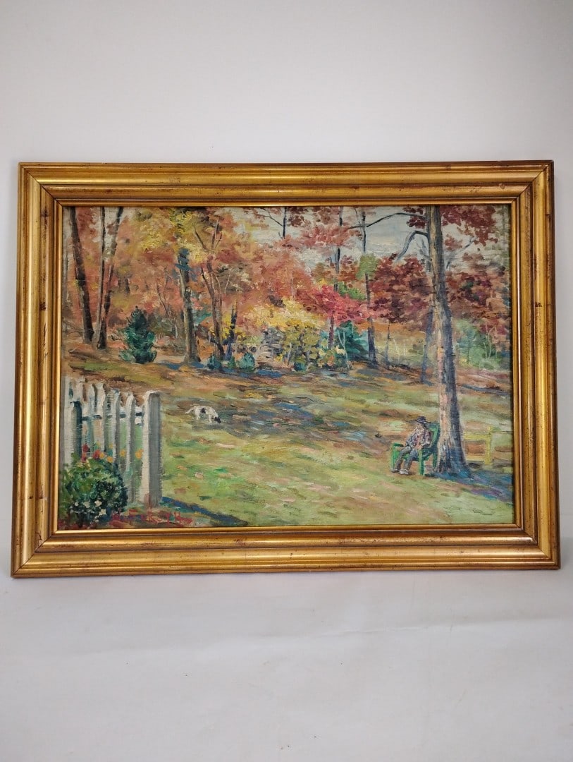 Forsyth. William. Oil on Board Sgd. (1 of 3)