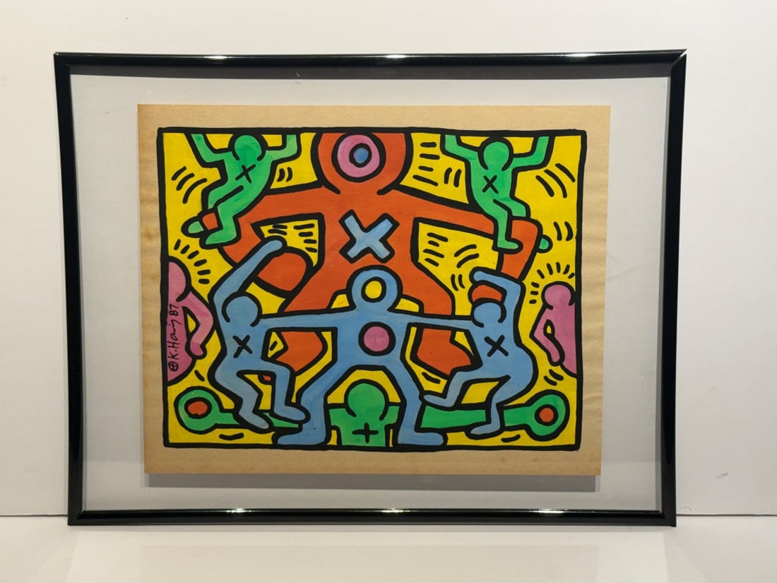 Keith Haring(after); Felt-Tip Drawing (1 of 5)