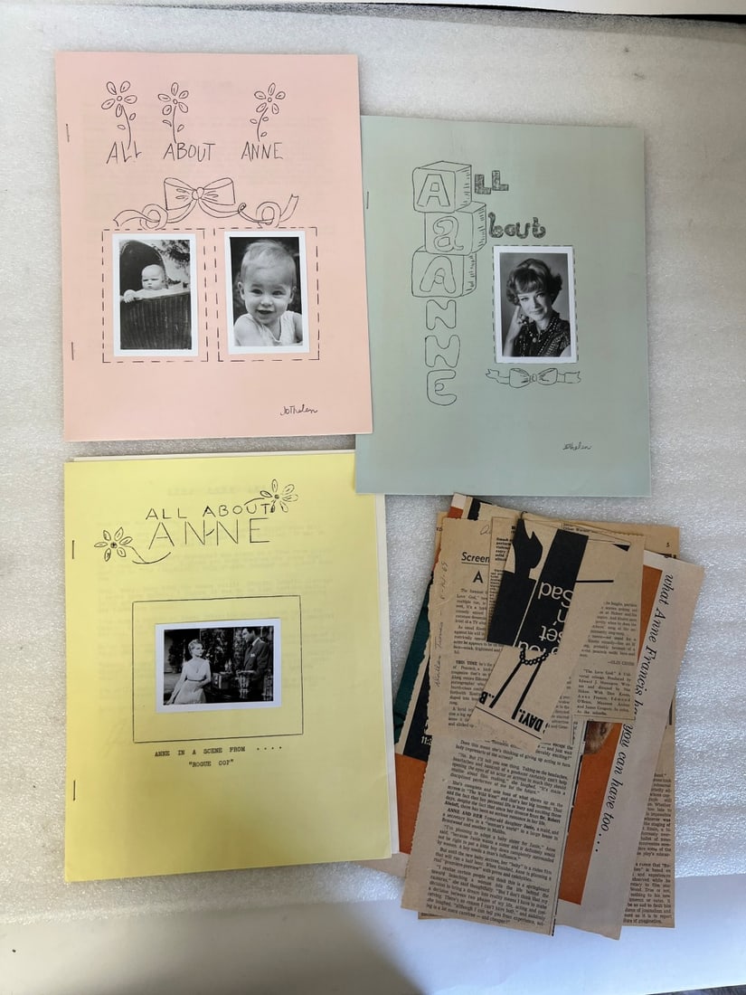 All About Anne. Fan Club Communications (3) (1 of 1)
