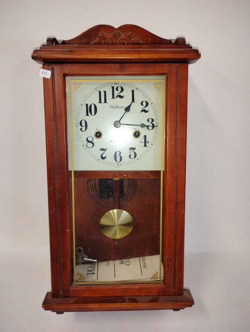 Wall Clock Waltham 31 Day Chime (1 of 5)