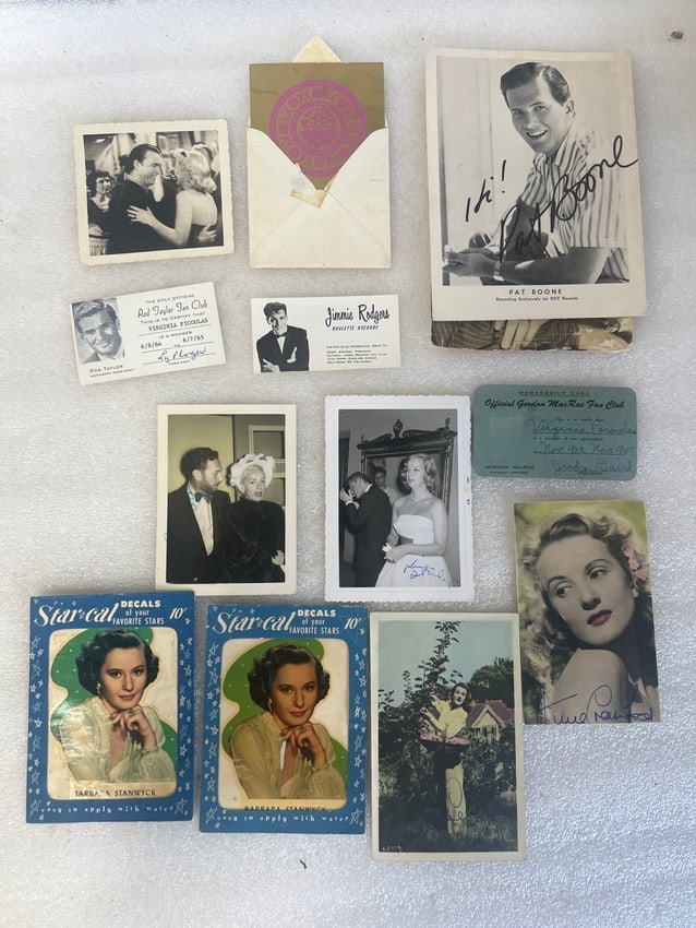 12 Celebrity Photos and Autographs (1 of 1)