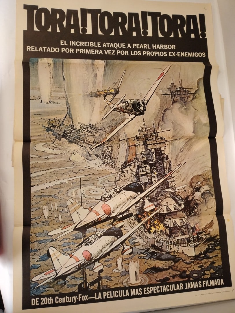 Movie Posters (5) Inc. How to Steal a Million (2): Also Cloporte, Cleopara, Tora, Tora Tora.