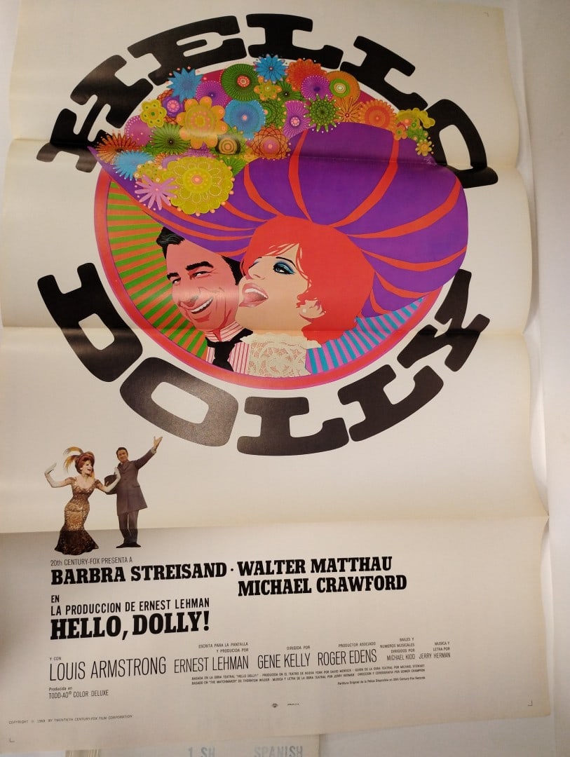 Movie Posters (10) Hello Dolly (1 of 2)