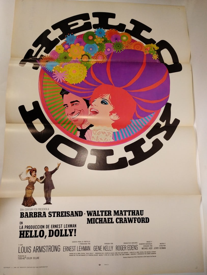 Movie Posters (10) Hello Dolly: Full Sheet