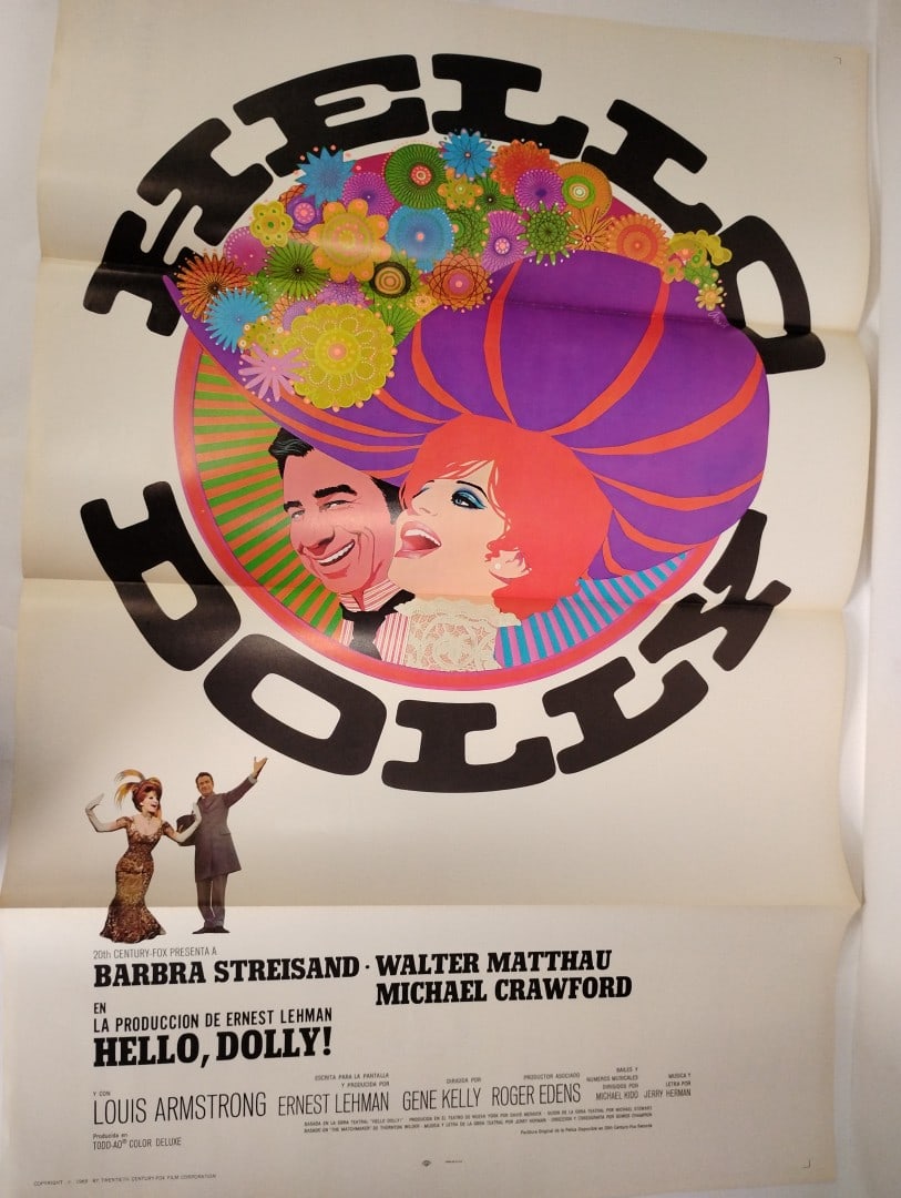 Movie Posters (10) Hello Dolly: Full Sheet