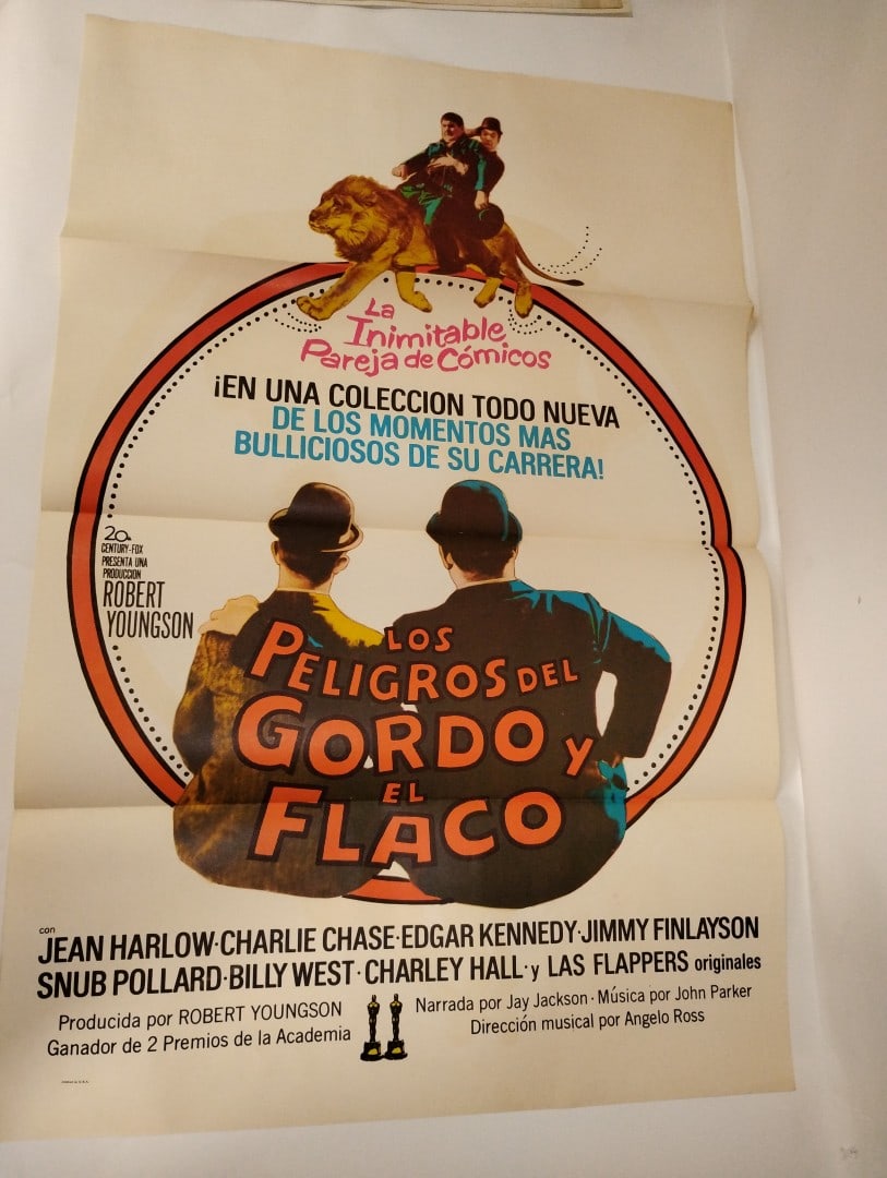Vintage Movie Posters (6): Boys of Paul St.,. (1) ' Hombre (2), Further Perils of Laurel and Hardy (tw0) and How to Steal a Million