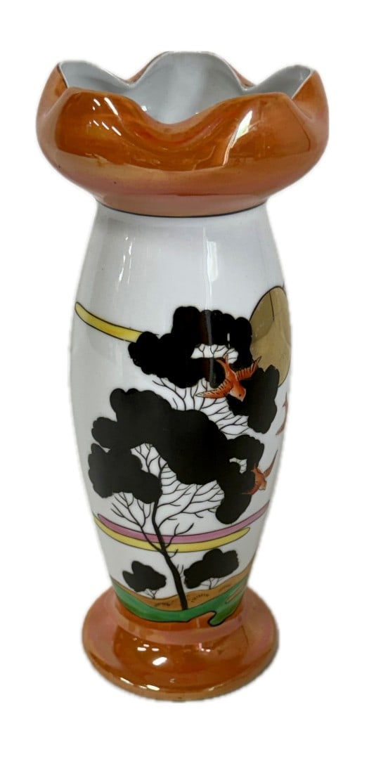 Japanese Porcelain Lustre Vase (1 of 6)
