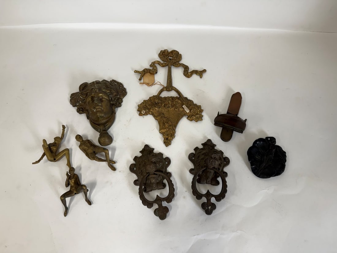 Miscellaneous Lot of Antique Estate Metalware(9) (1 of 6)