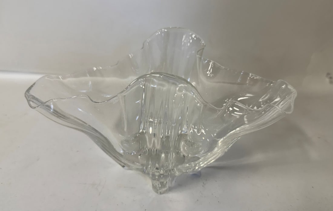 Steuben "Grotesque" Crystal Bowl Signed (1 of 6)