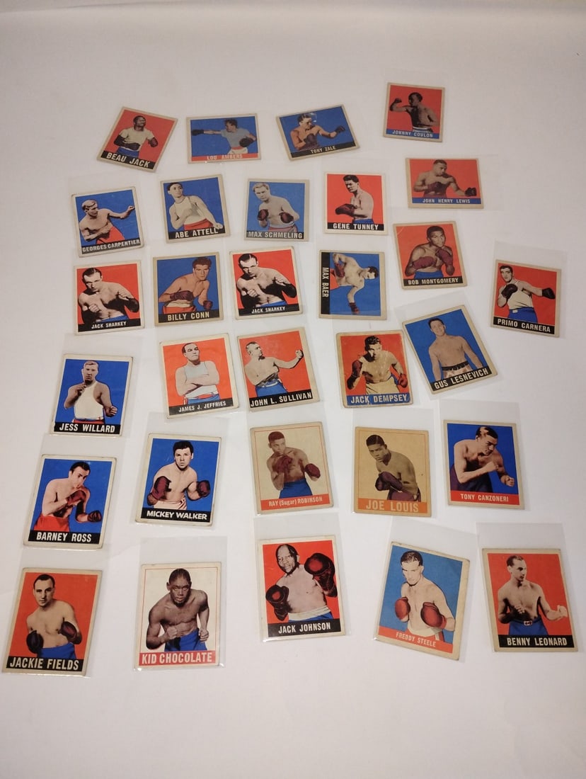 1948 Leaf Boxing Cards (30) (1 of 4)
