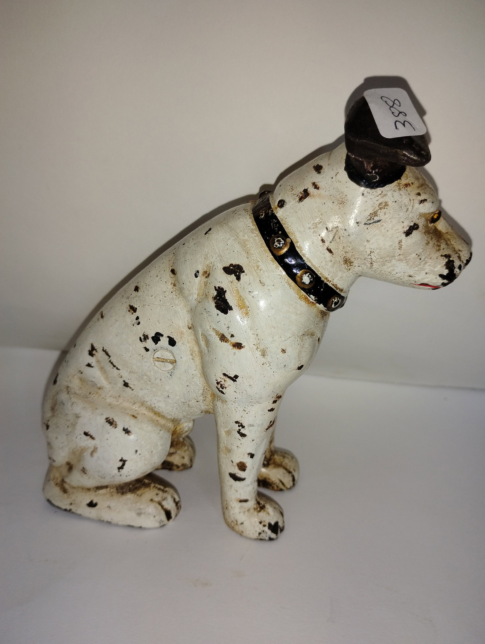 Cast Iron Still Bank of RCA VICTOR Nipper Dog.: 6"