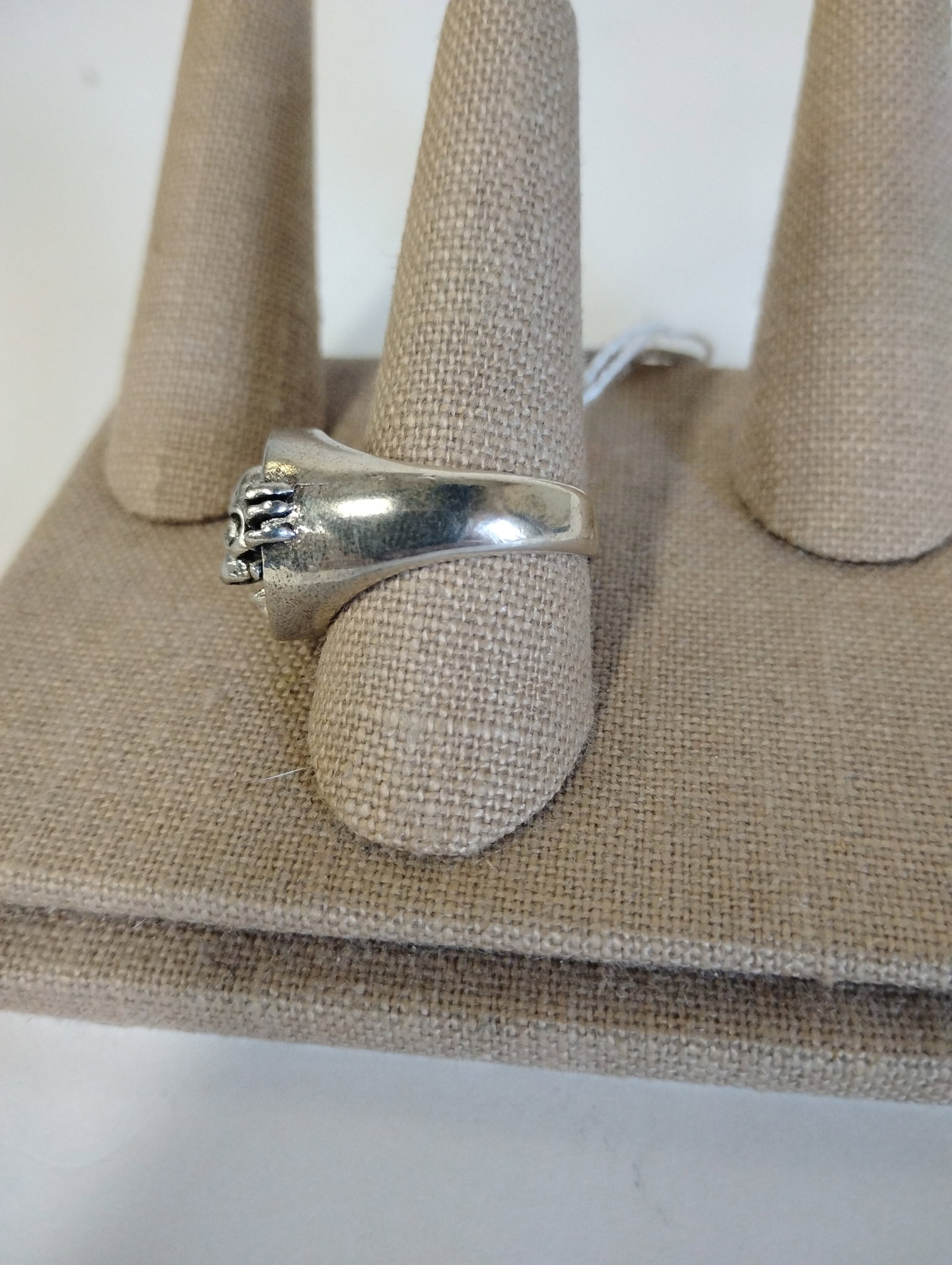 Sterling Silver Skull Ring - 2