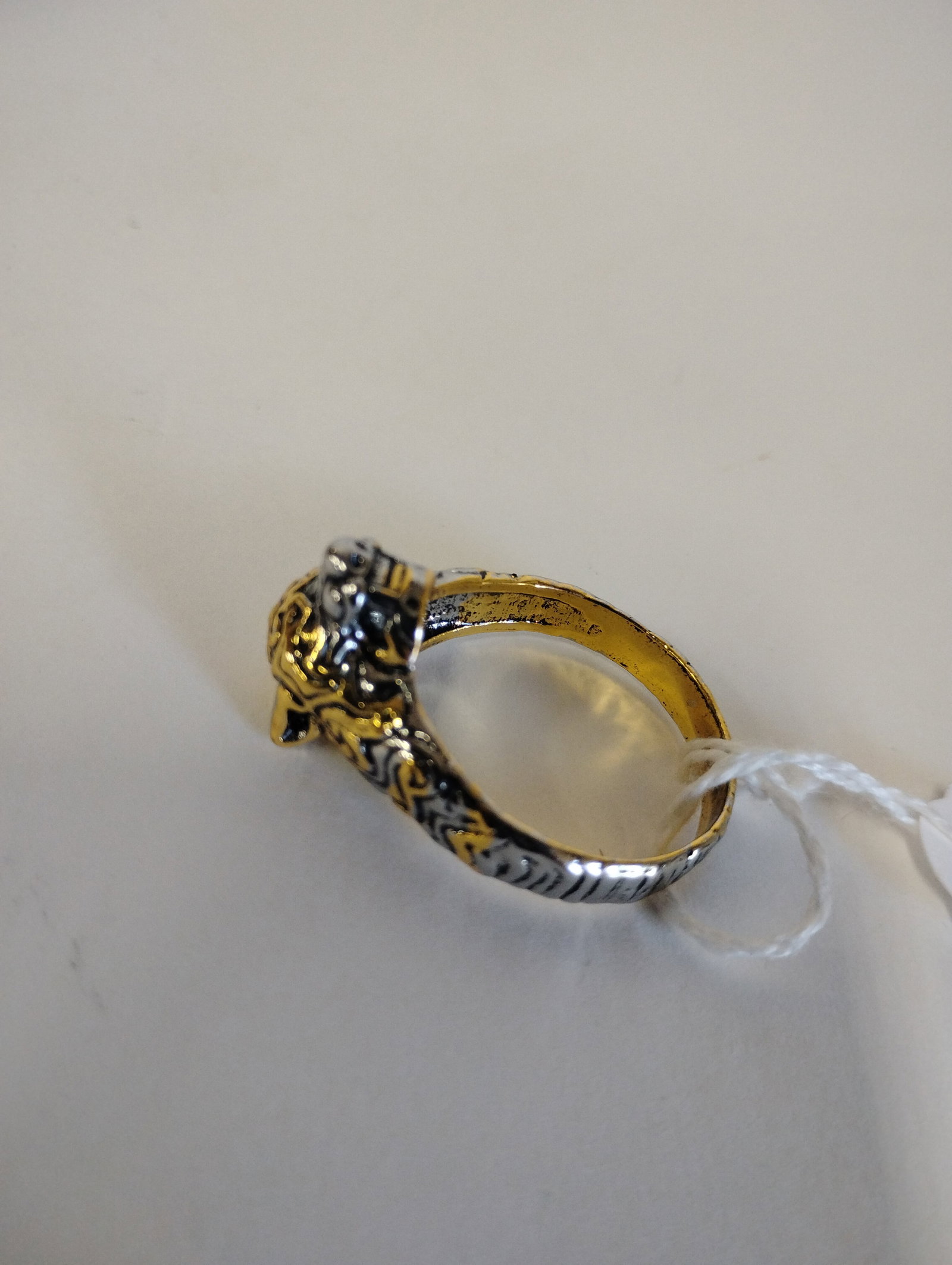 Sterling Silver Leopard Ring - 2