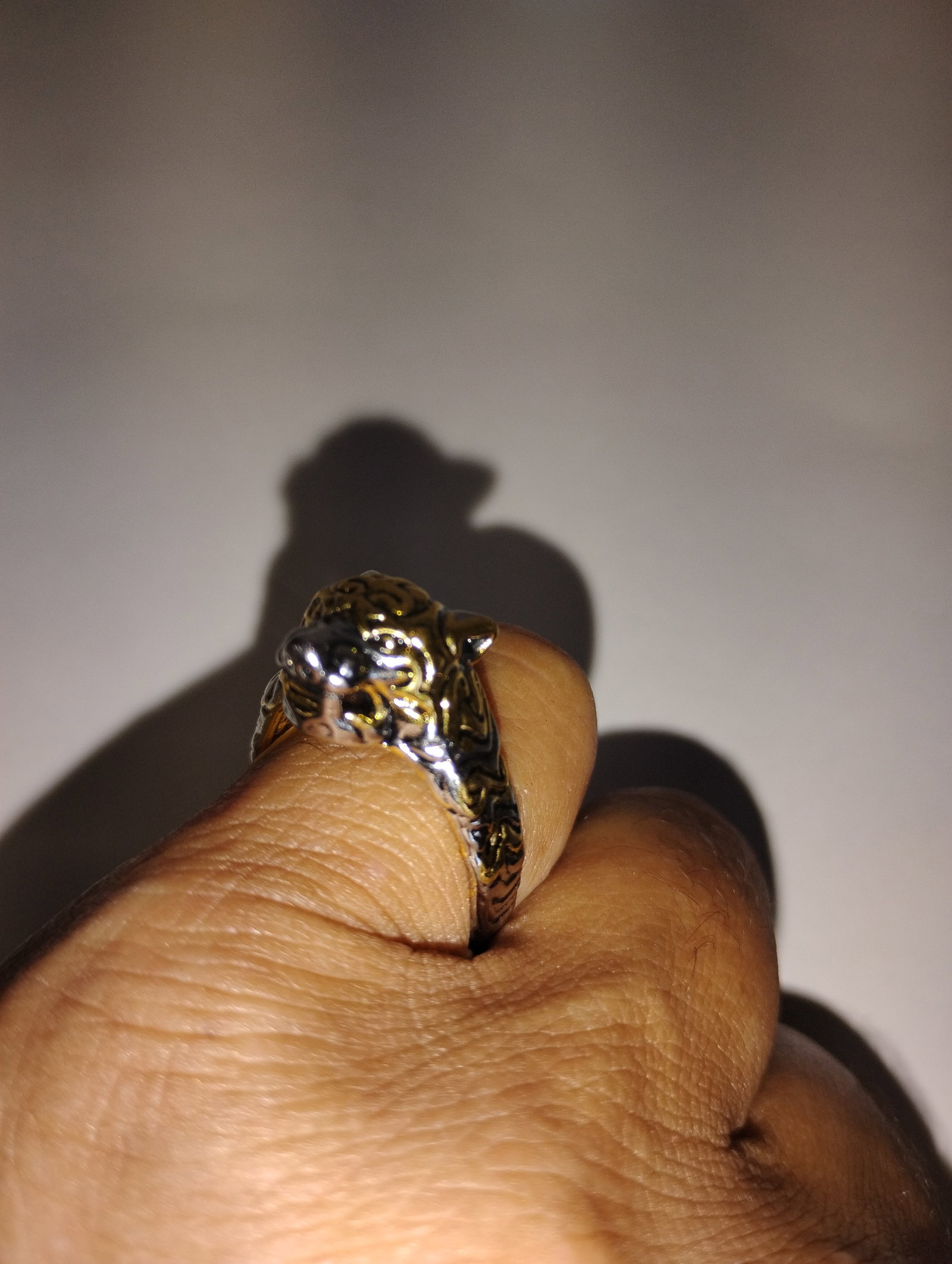 Sterling Silver Leopard Ring: Sterling