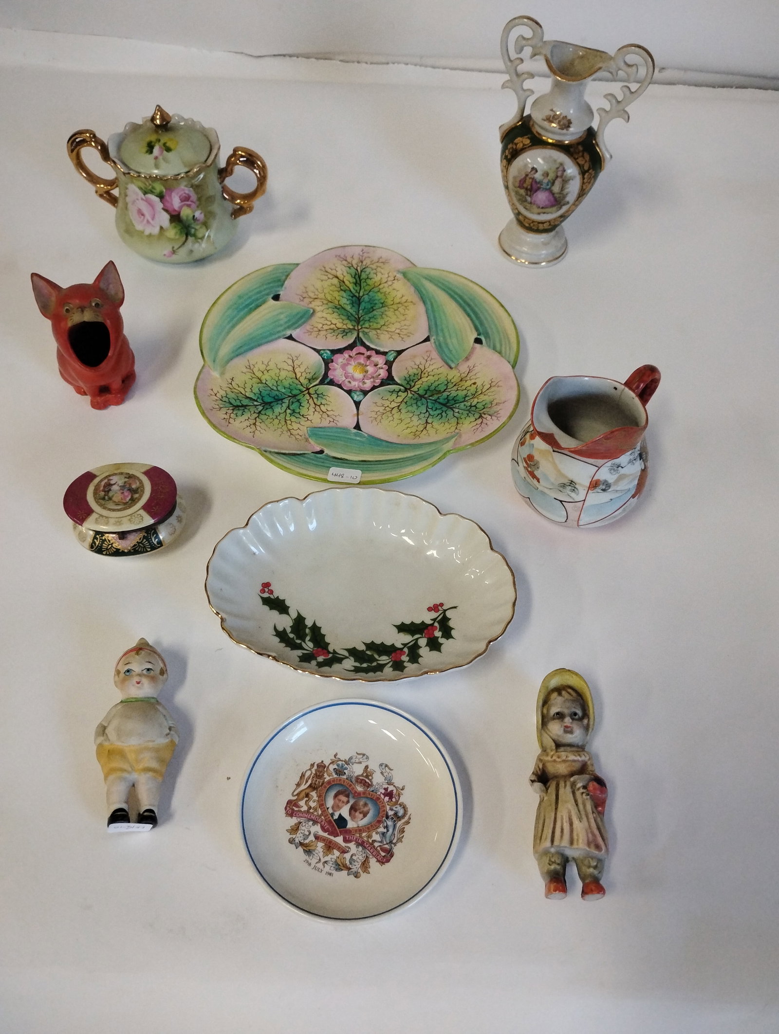 Dealer's Lot of Antique Porcelains (10)) (1 of 6)