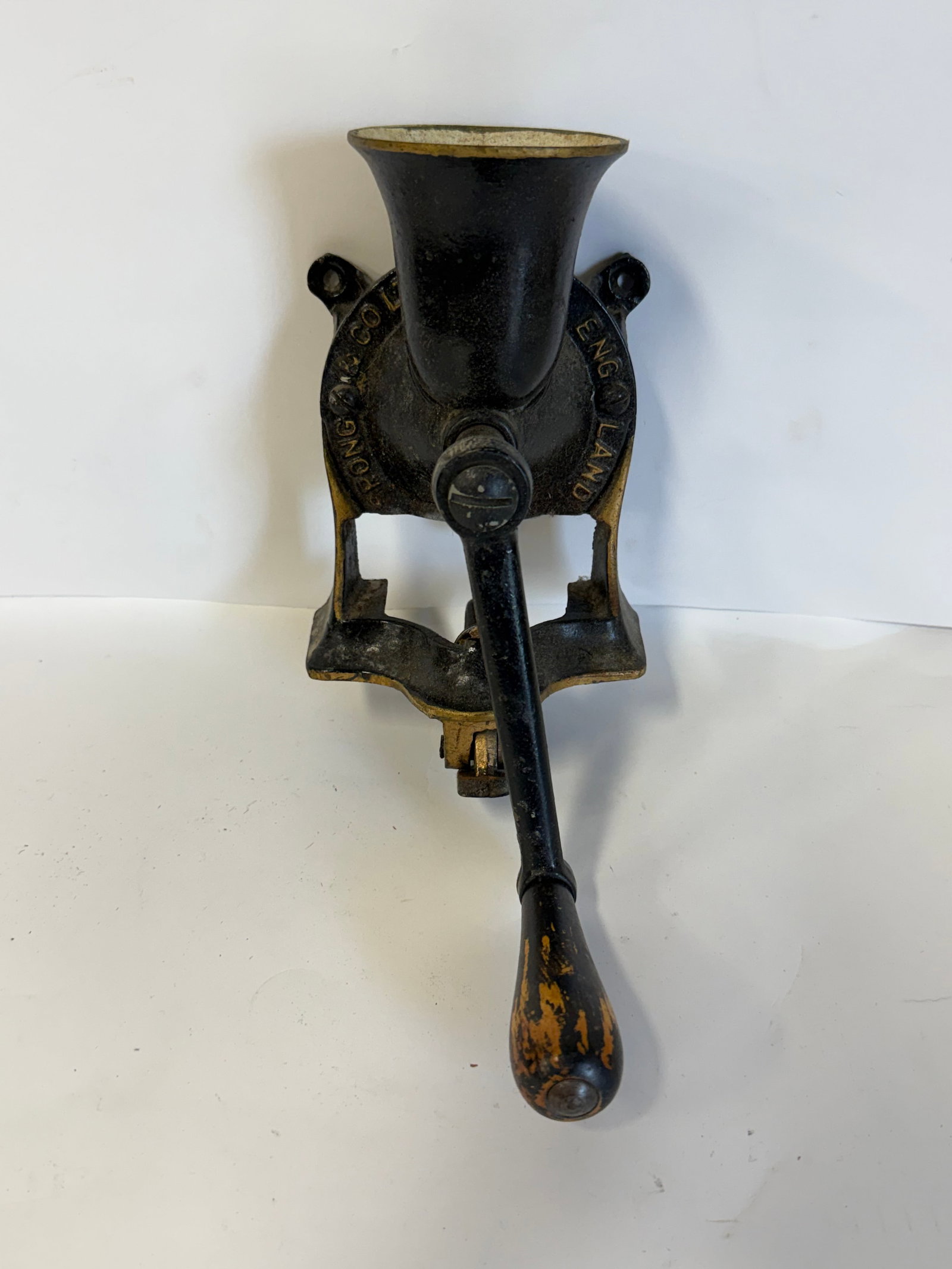 Antique English Cast Iron Meat Grinder (1 of 6)
