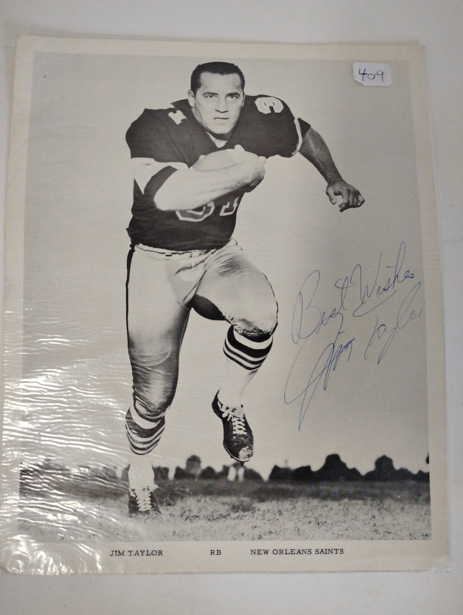 Jim Taylor Signed Photo (1 of 2)