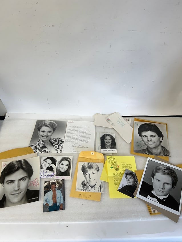 Autographed Celebrity Items(14) (1 of 1)