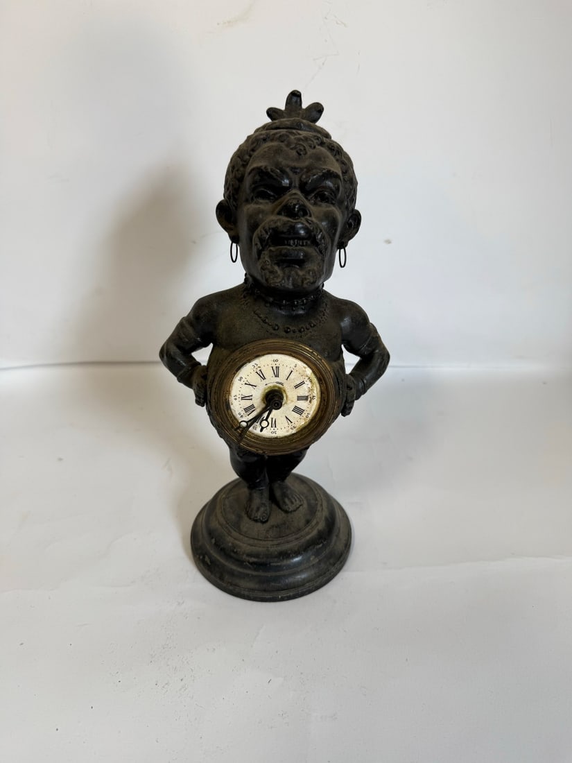 20thC. Spelter Novelty Alarm Clock (1 of 5)