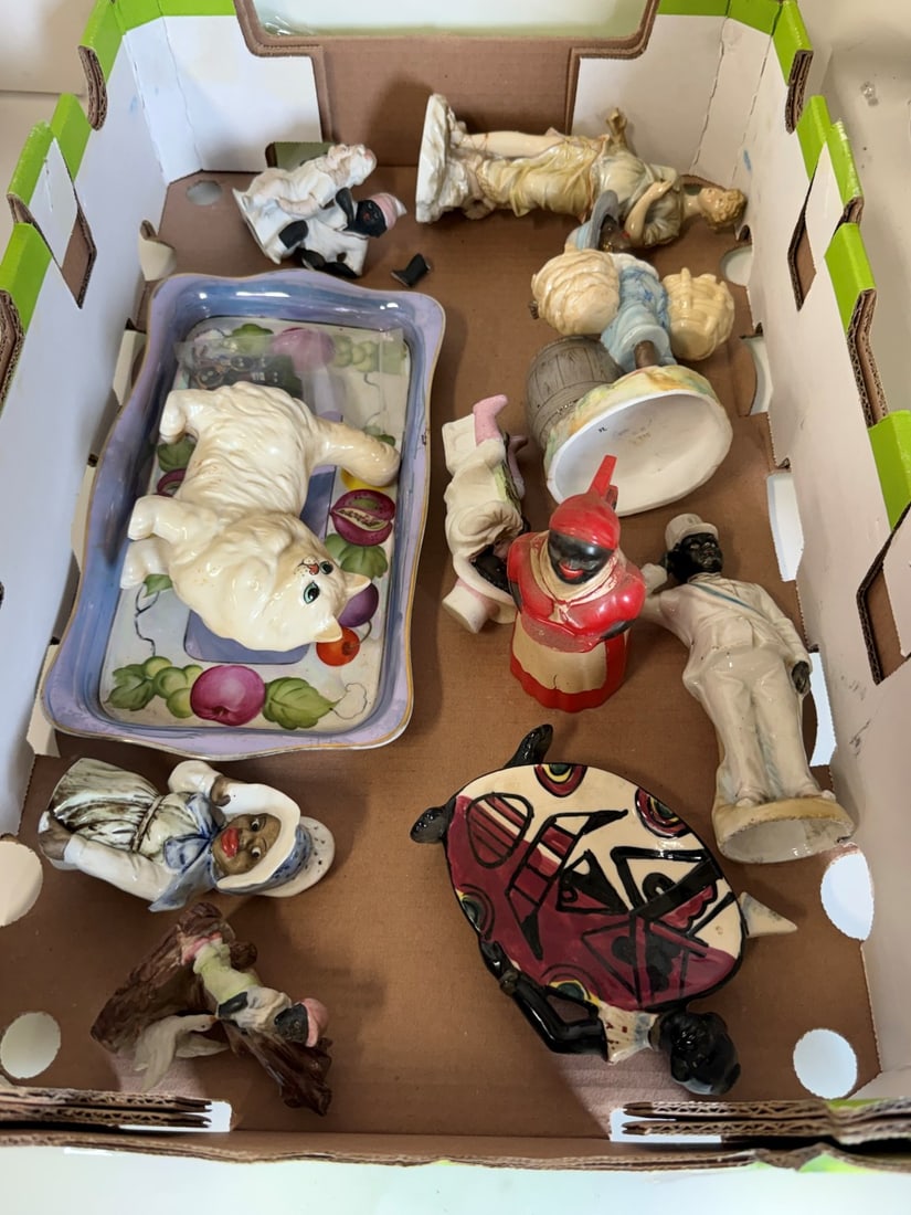 Box Lot of Miscellaneous Estate Items (1 of 4)
