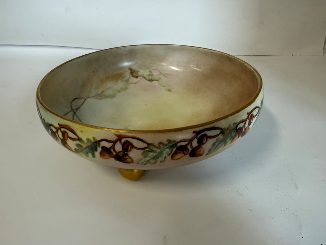 Limoges Porcelain Nut Bowl (1 of 4)