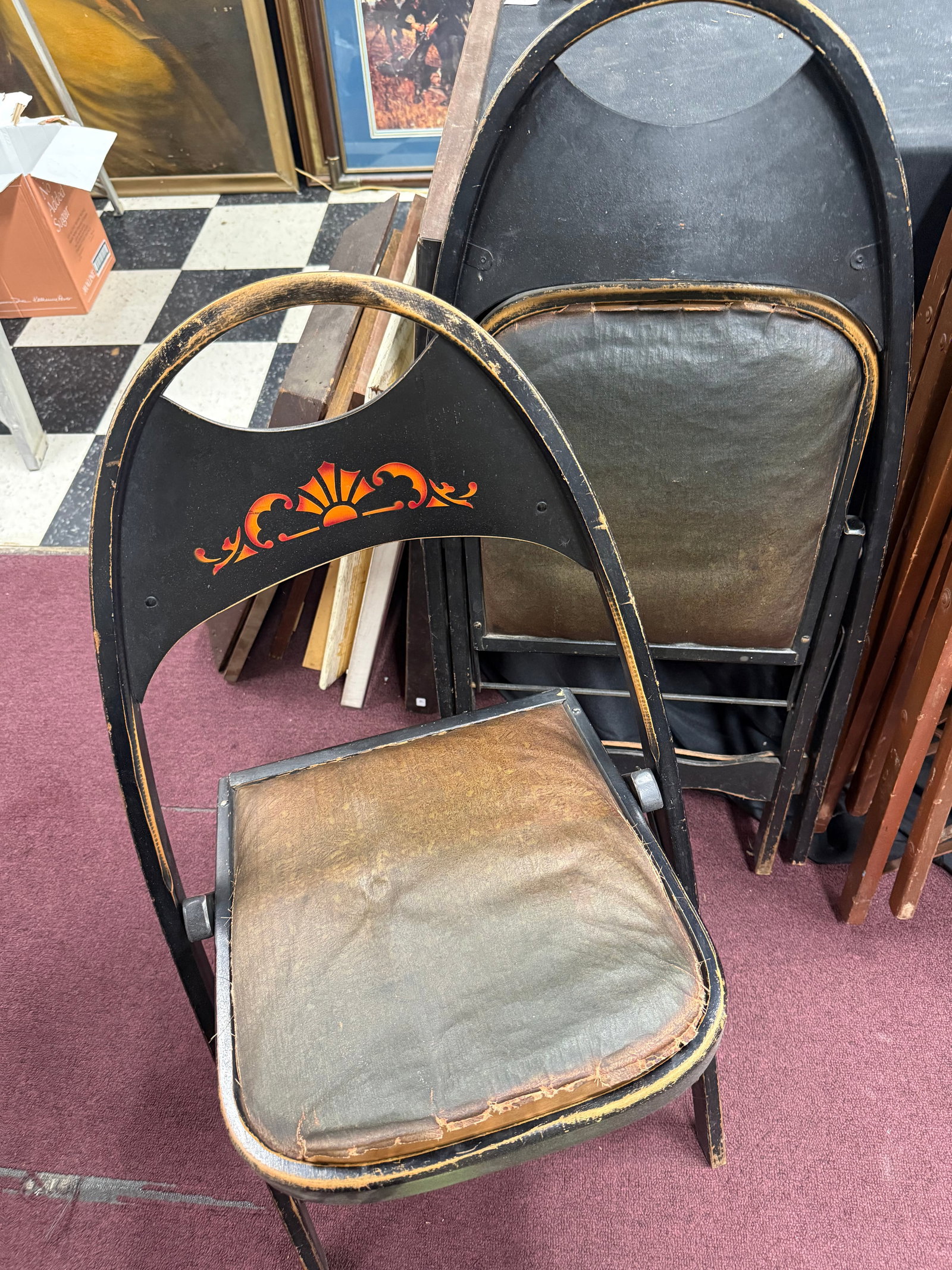 Antique Rastette and Sons Chairs (2) (1 of 1)