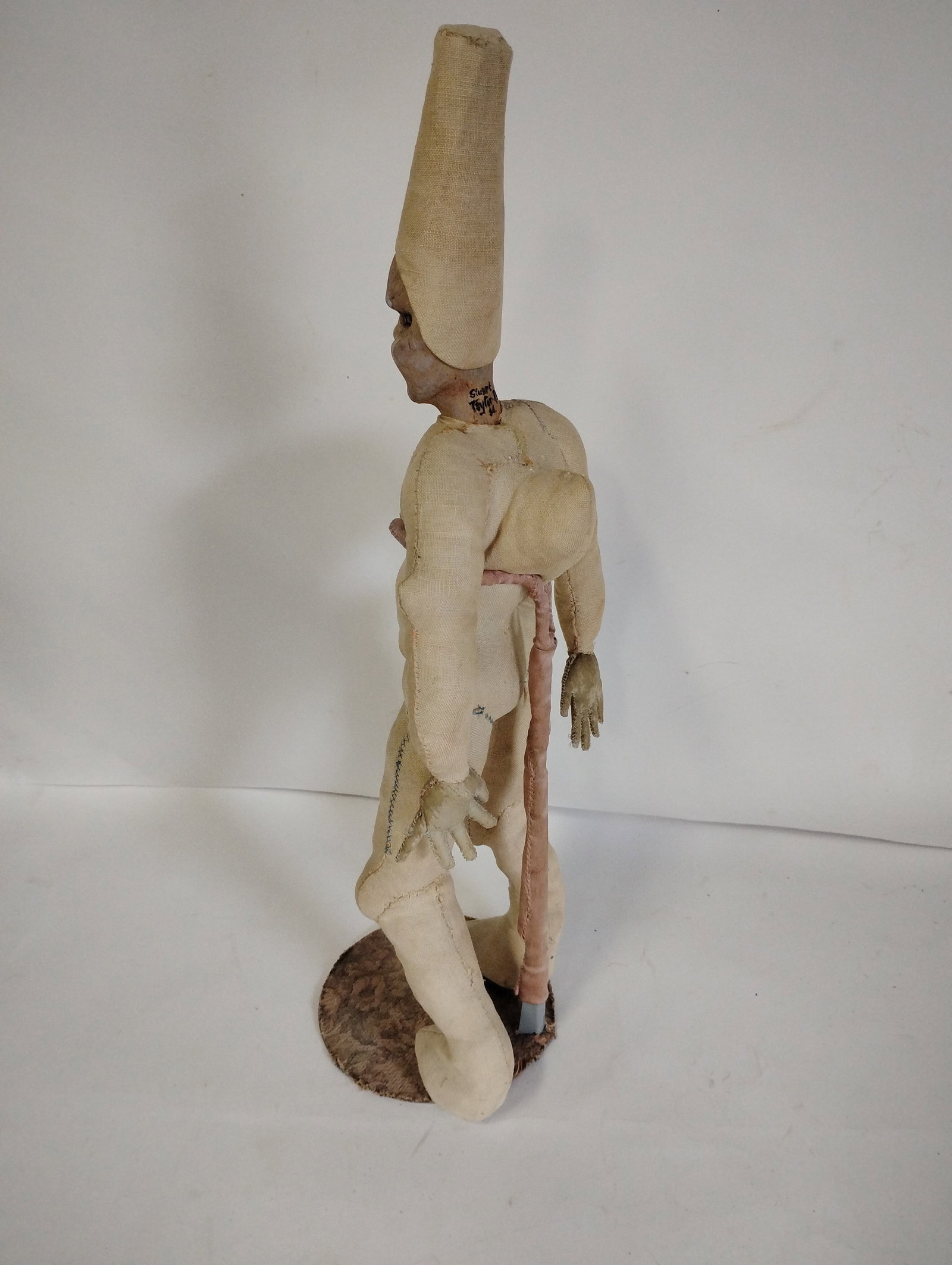 Antique Stuart Raab Punch Sculpture: 21 1/2"H