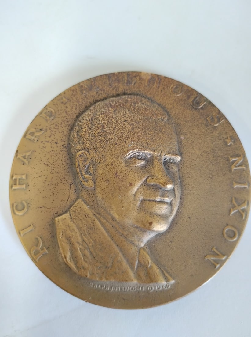 Richard Nixon 1969 Inauguration Bronze (1 of 3)