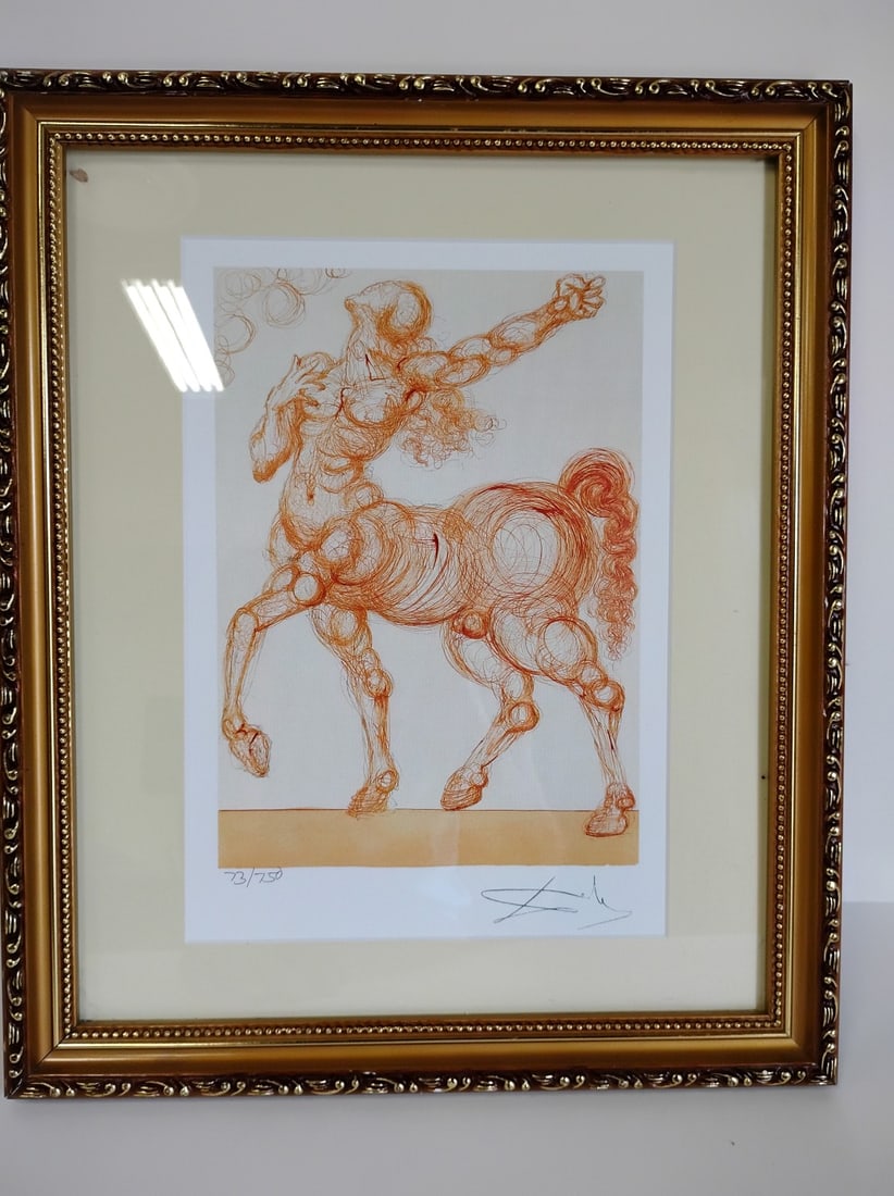 Salvadore Dali Litho