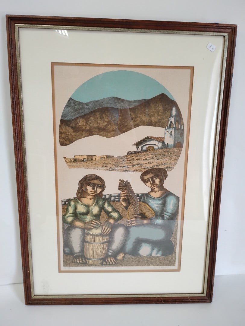 Jorge Dumas Limited Ed. Litho "Atardecer" (1 of 5)