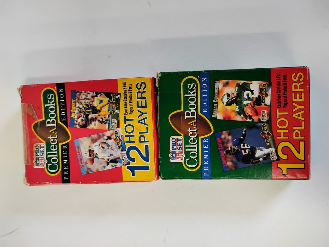 NFL Football Cards by Collect A Books (2) (1 of 2)