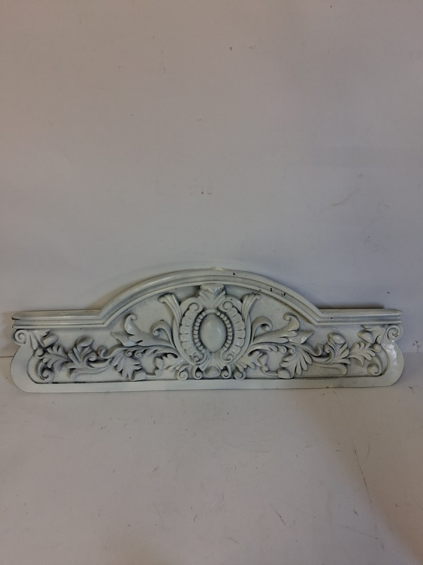 Wall Plaque Perhaps Overdoor Marker: Extremely heavy. Perhaps Marble or stone.