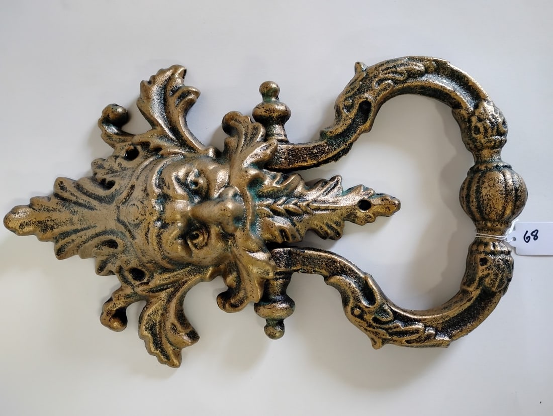 Large Northwind Door Knocker: 12 1'2" H 8"W