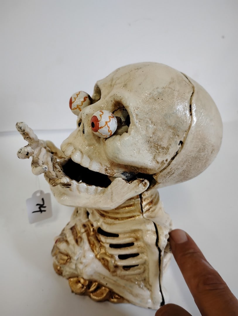 Skeleton Mechanical Bank - 2