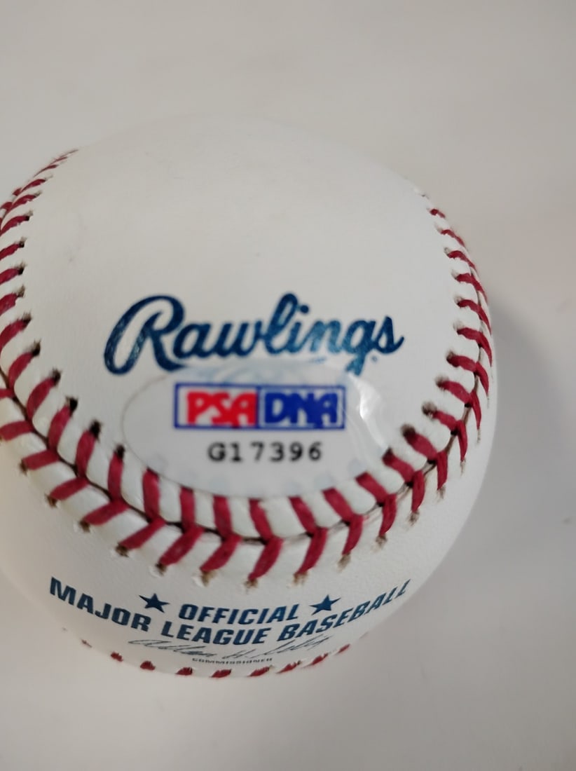 Joe Torre signed baseball - 2