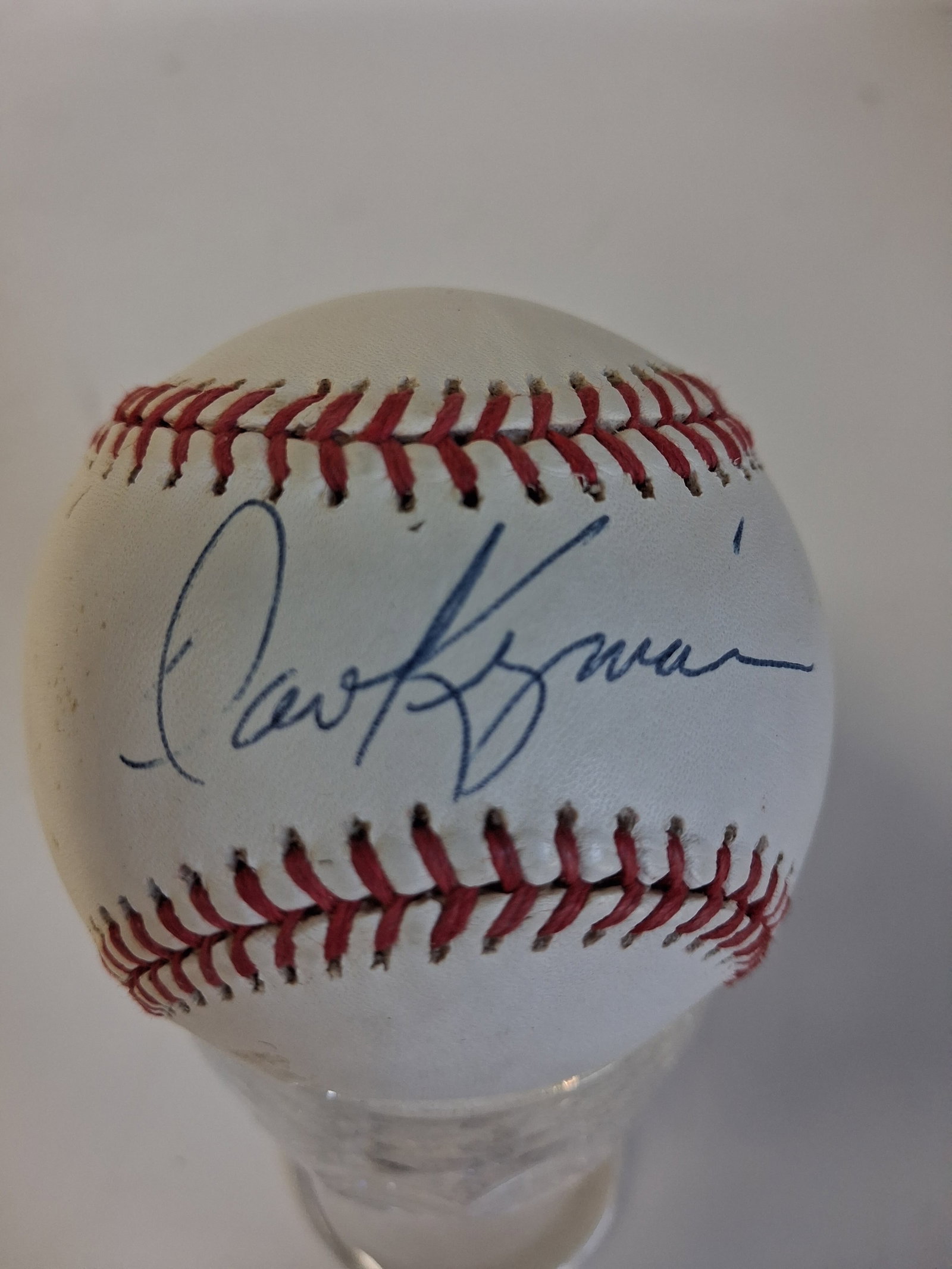 Dave Kingman Autographed Baseball (1 of 3)
