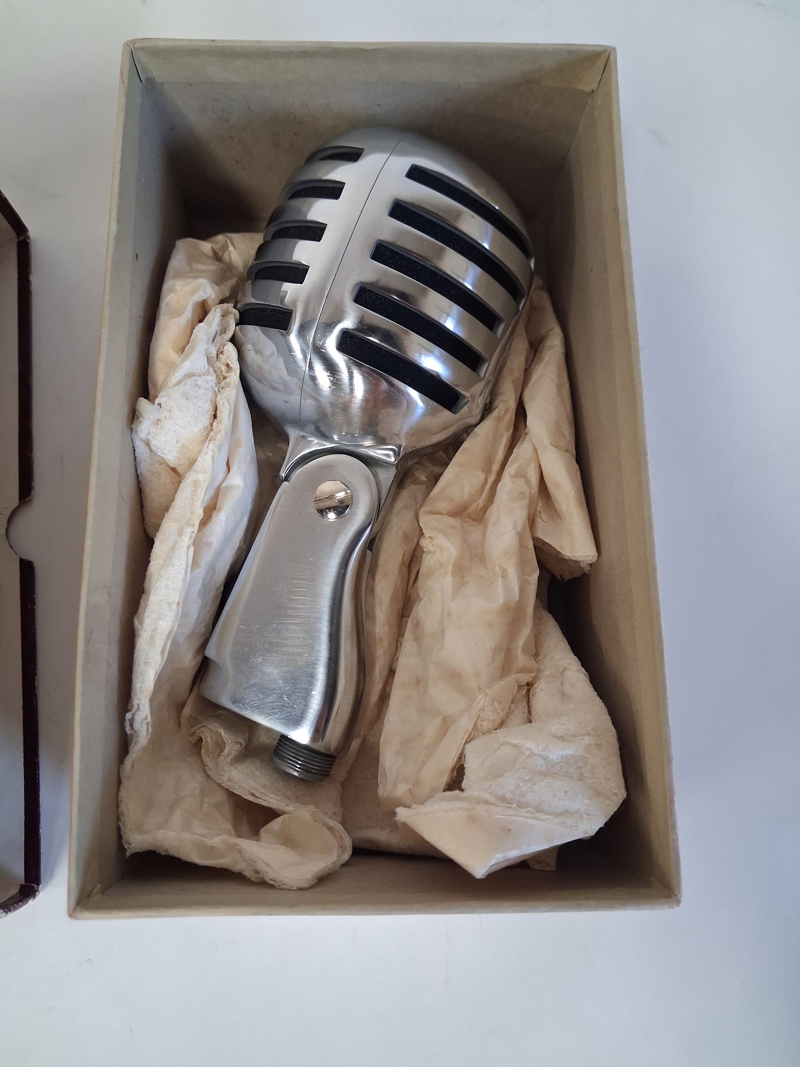 Art Deco Chrome Electro Voice Microphone (1 of 4)