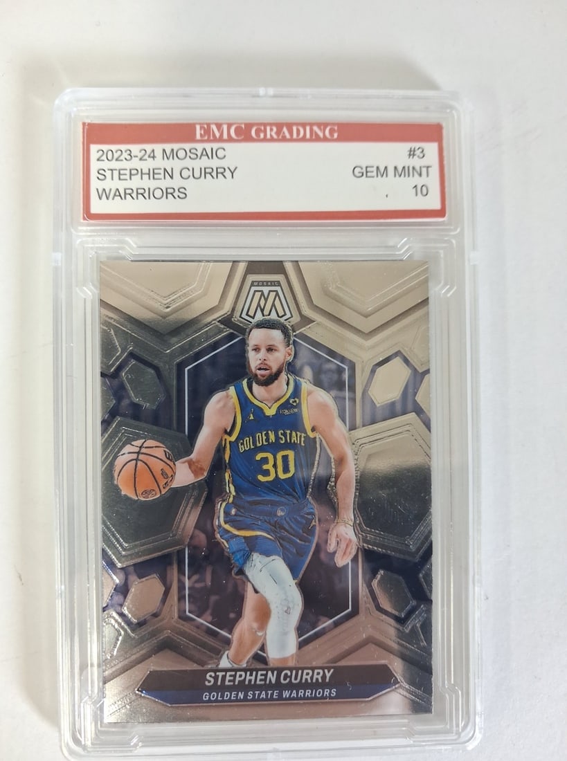 Signed Card Stephen Curry (1 of 2)