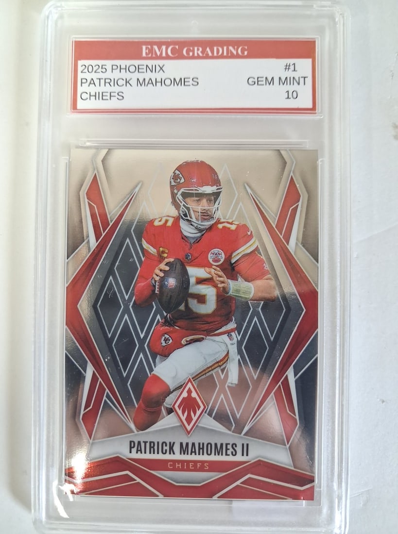 Patrick Mahomes II 2025 Phoenix #1: Gem Mint 10