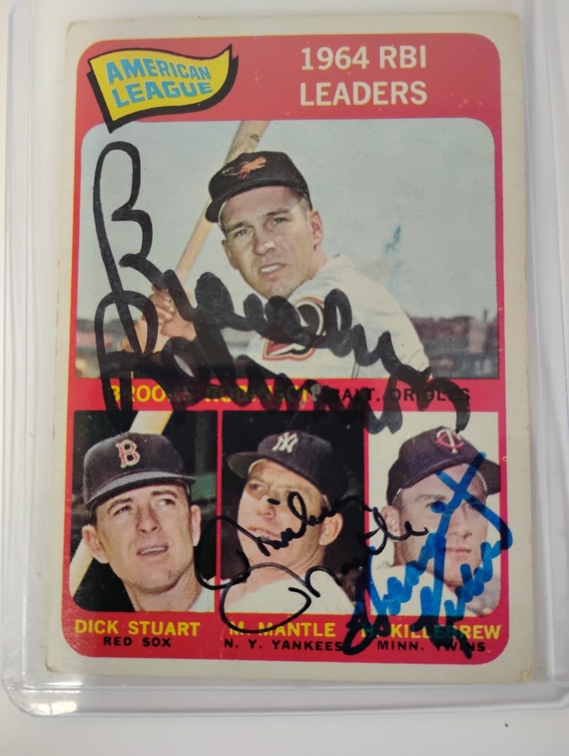 1964 RBI Leaders: as pictured