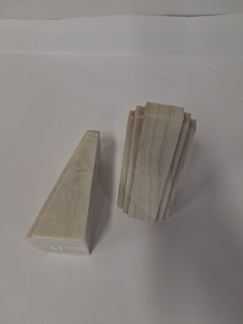 Pr. Marble Bookends - 2