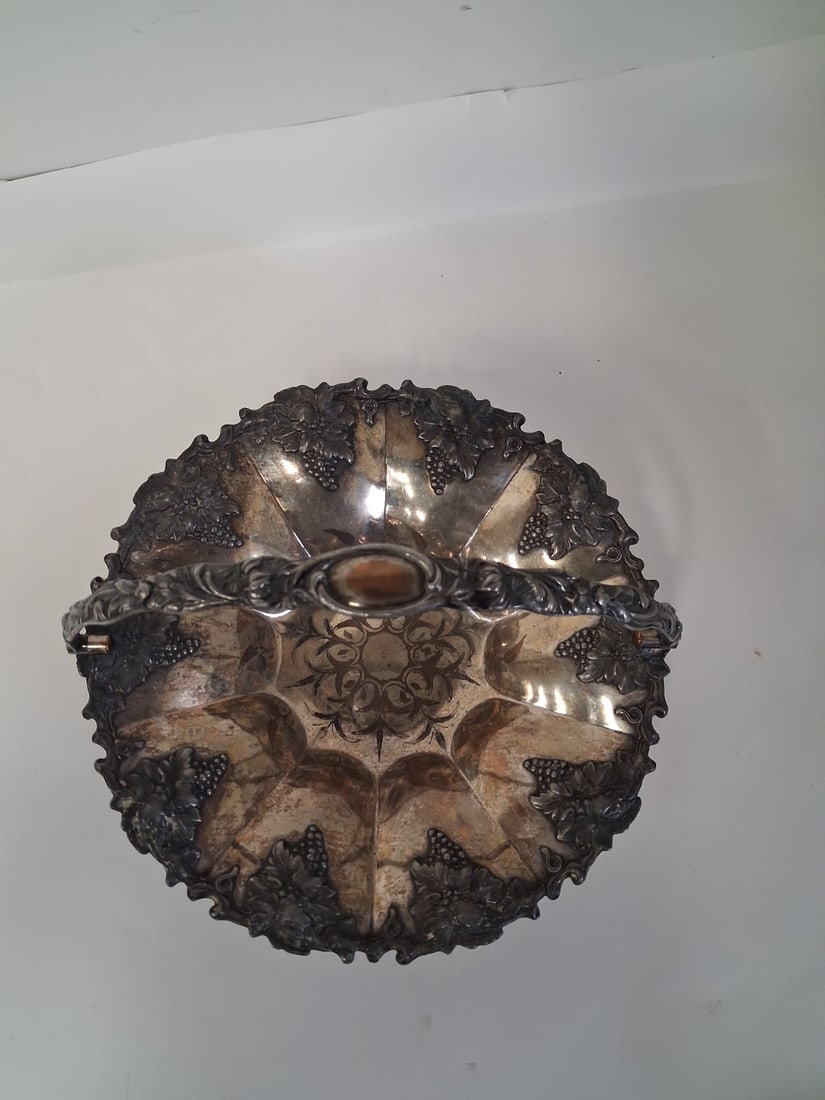 Decorative Silver Plated Server - 10