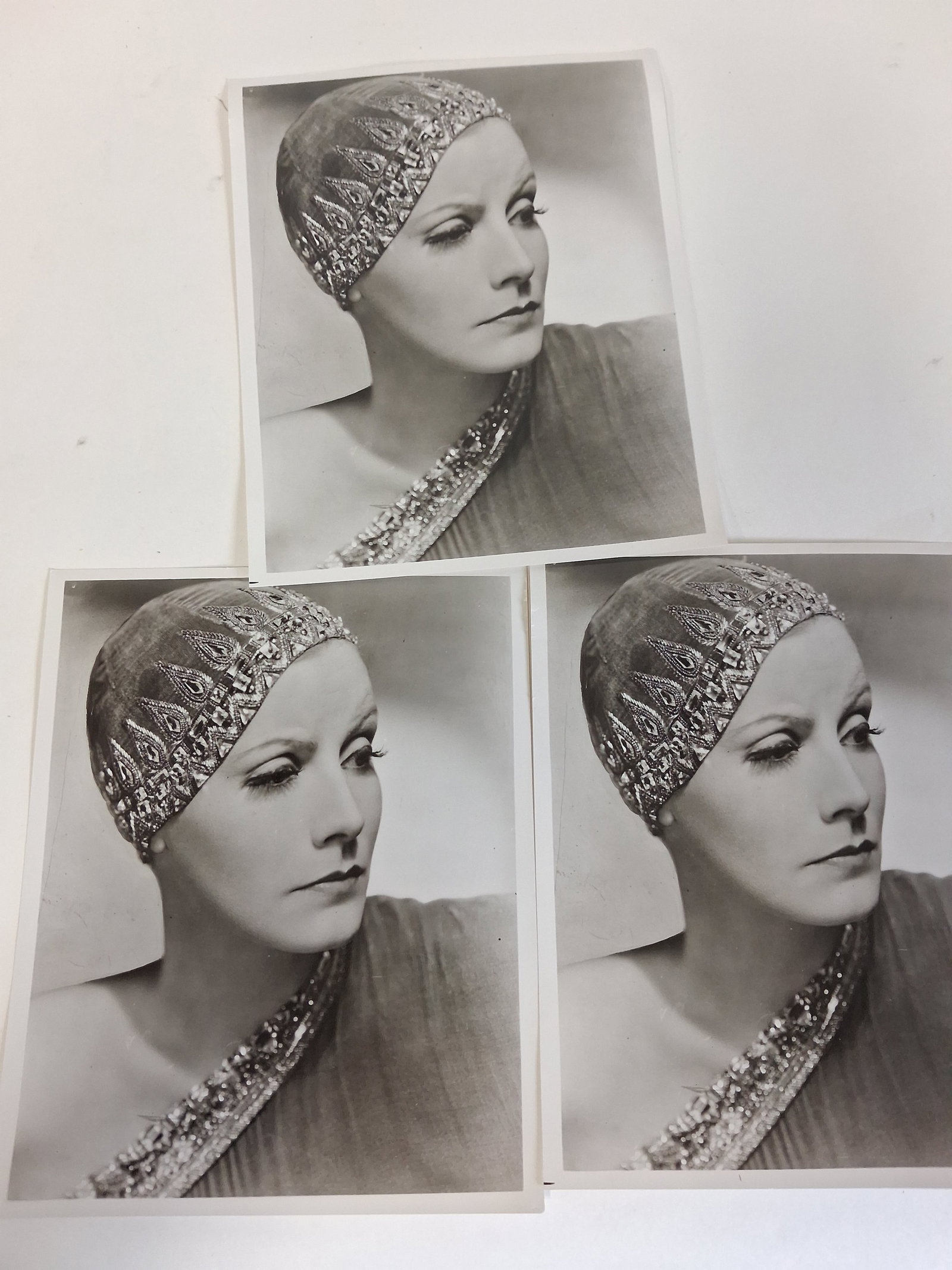Greta Garbo Photos (3): All 8x10. As pictured