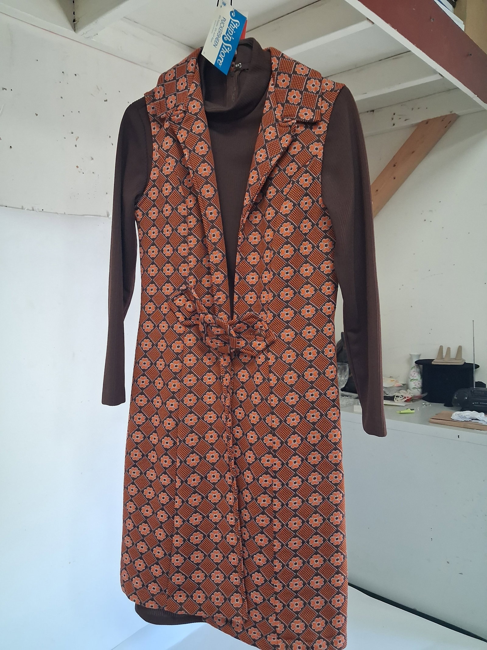 Vintage New Old Stock size 12 Dress (1 of 3)