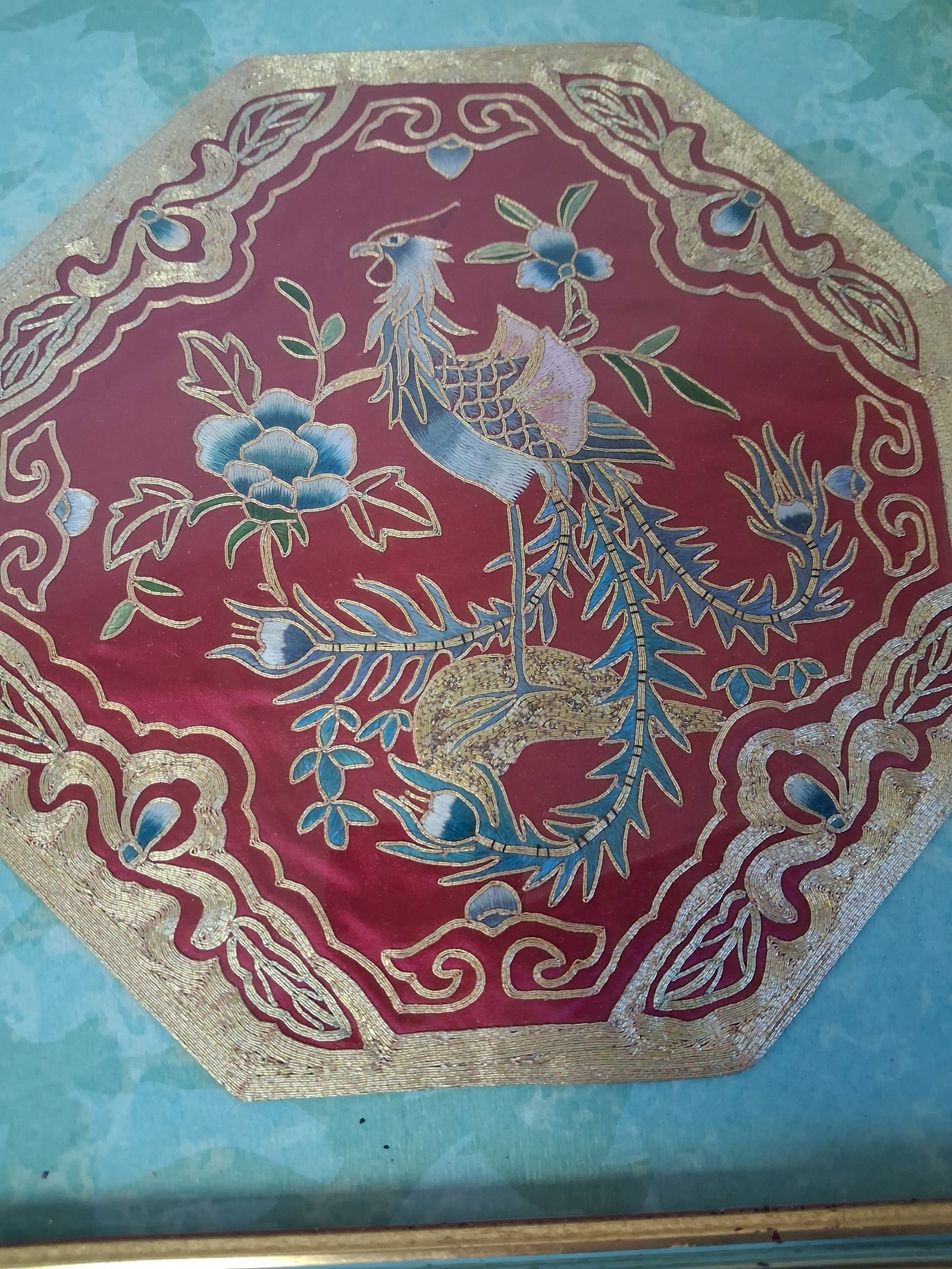Vintage framed Needle Work - 2