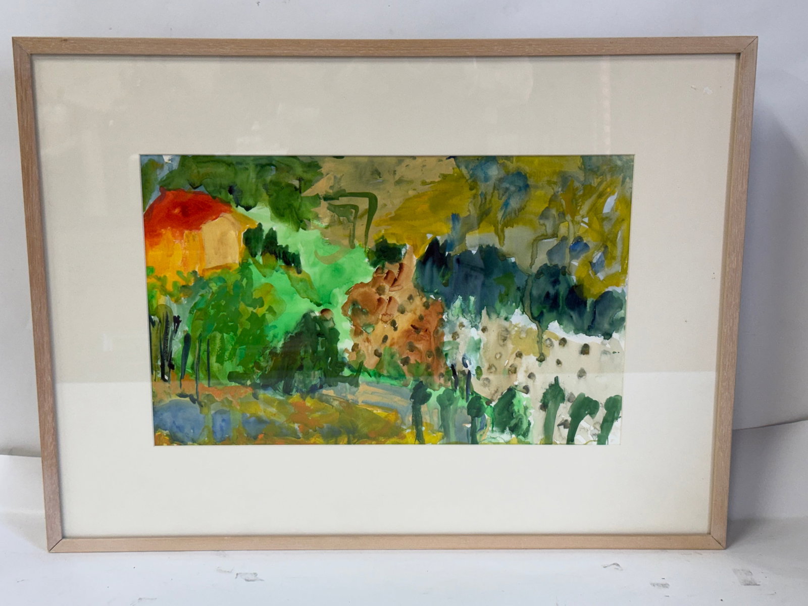 David G. Shainberg; 20thC. American Watercolor - Provence, France Signed (1 of 6)
