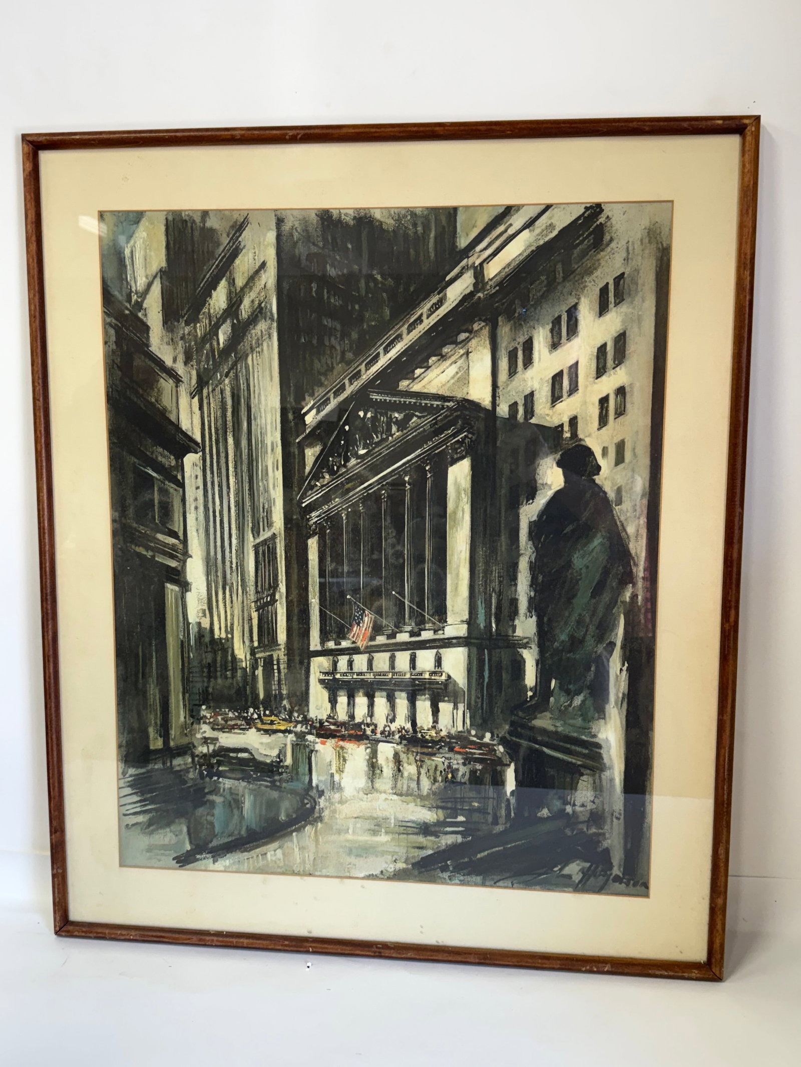 John Haymson; Vintage Print “Wall Street, NYC” (1 of 4)