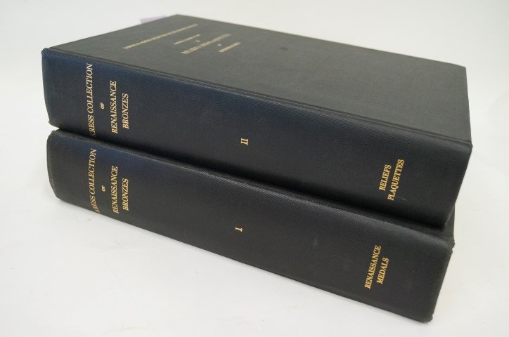 Kress Collection - Renaissance Bronzes: Vol I and II, Renaissance medals and Reliefs, Plaquettes, National Gallery of Art. Vol I by George F. Hill. Vol II by Seymour De Ricci. Oxford. Printed at the University Press 1931 by John Johnson (pl