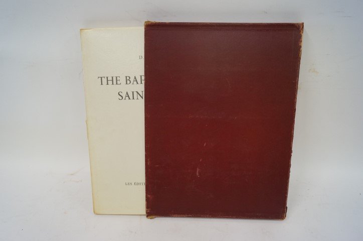 Rice, Baptistere De Saint Louis: D.S. Rice. Les Editions du Cheue, Paris. 1953. A masteriece of Islamic metal work with drawings and photographs by the author. Excellent. In protective wrap and sleve. Purchased from Ursur Books, New 
