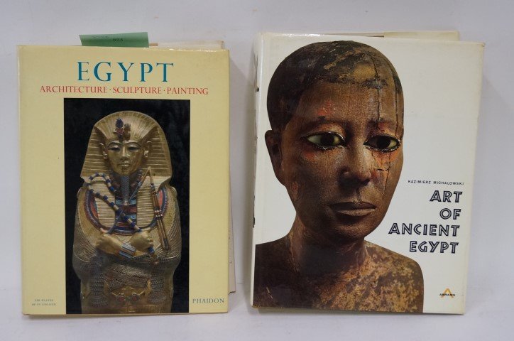 Two(2) Books: Egyptian Art: Lange & Hirmer, Egypt: Architecture, Sculpture, Painting; Michalowski, Art of Ancient Egypt